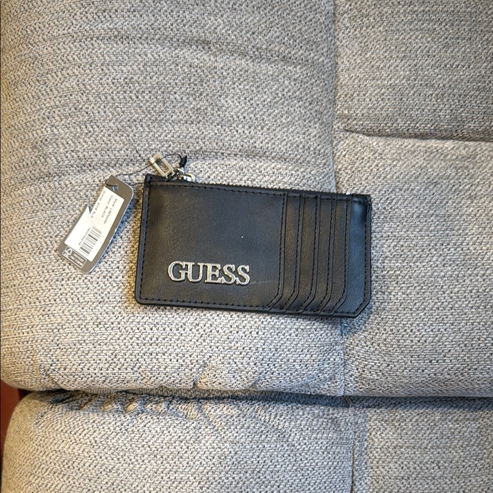 GUESS Black Card Wallet